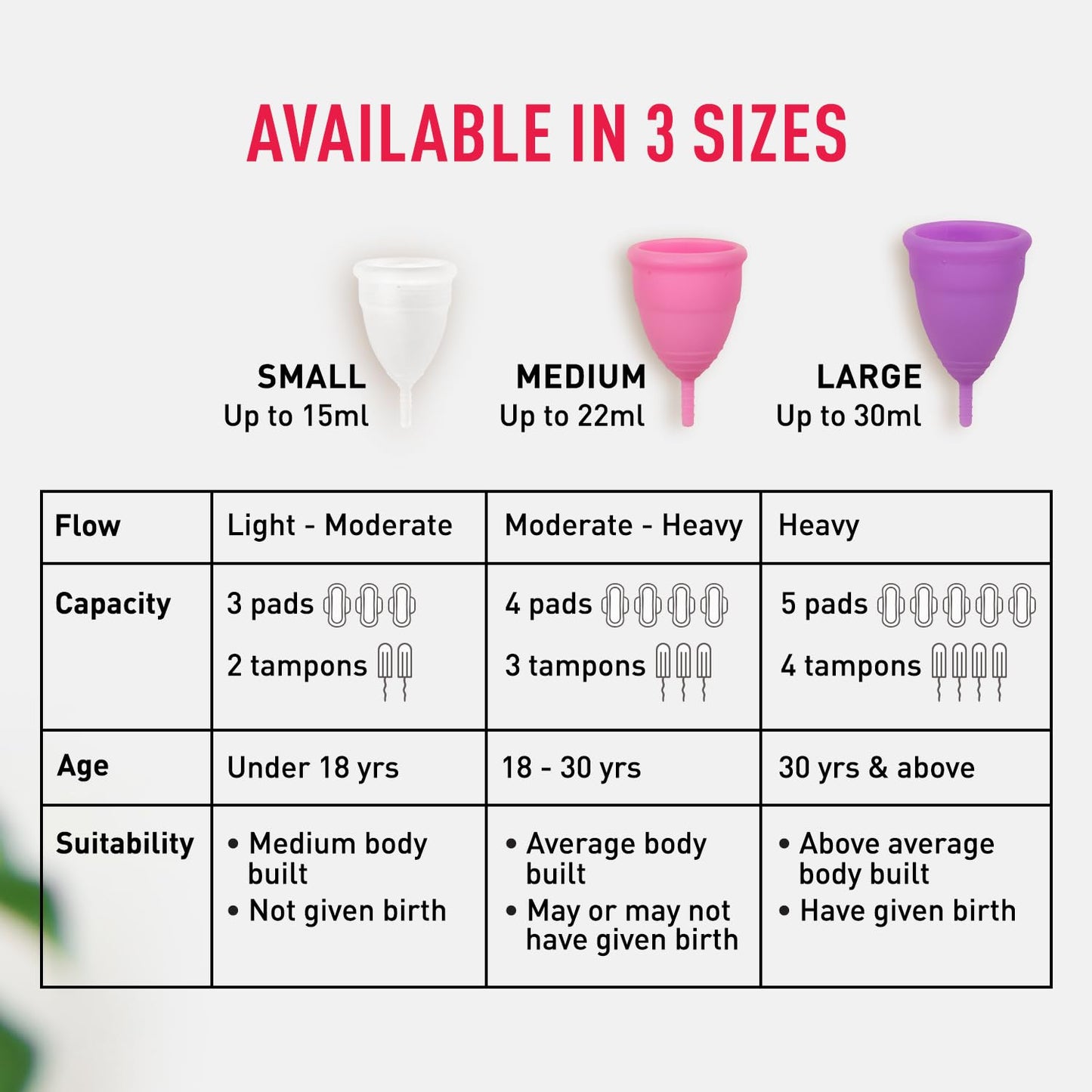 Sirona® Freedom Reusable Menstrual Cup™