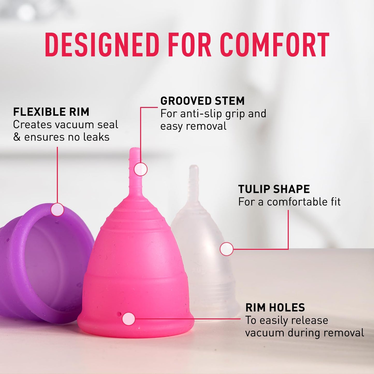 Sirona® Freedom Reusable Menstrual Cup™