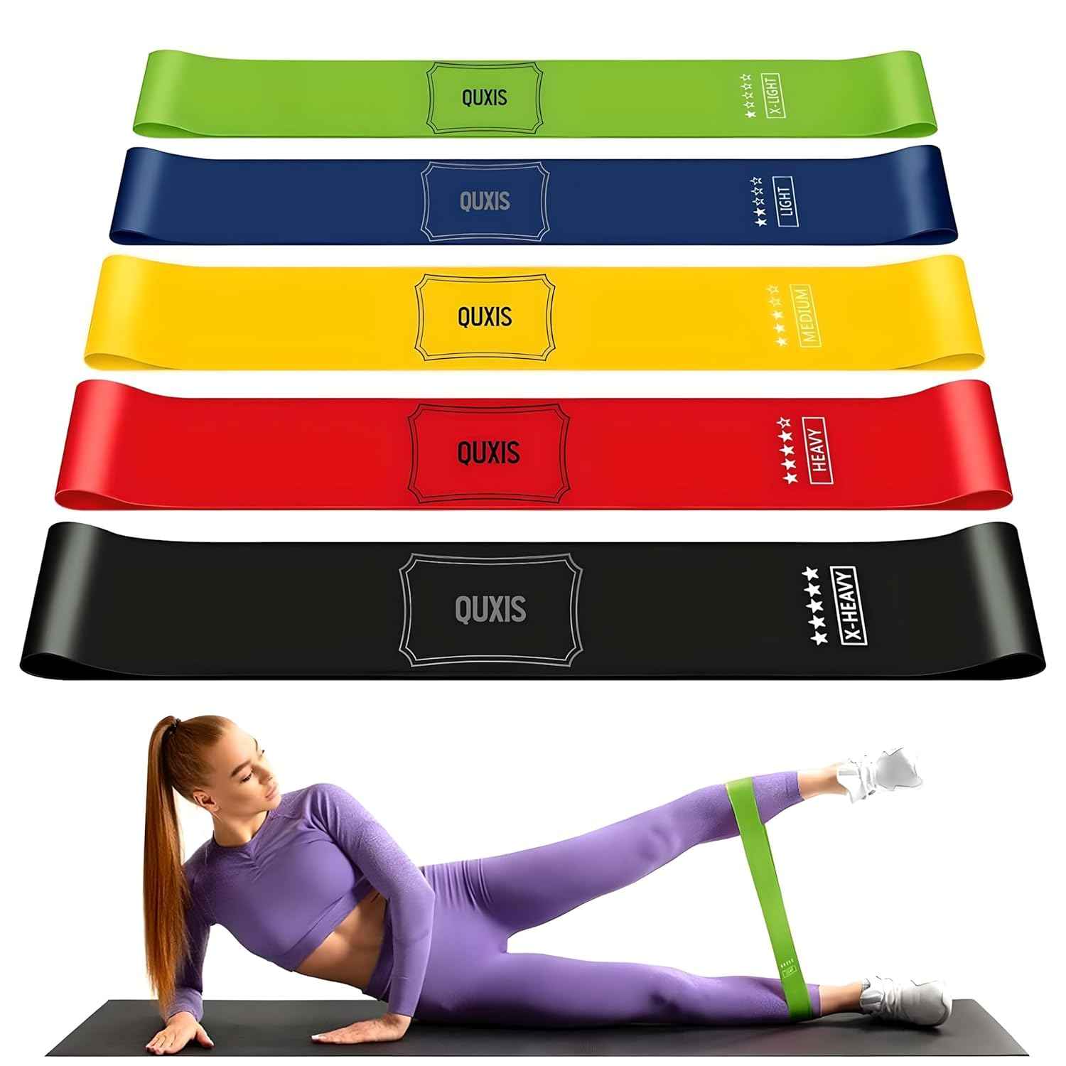 Resistance Bands Set 5-Pack – Home Workout Essentials