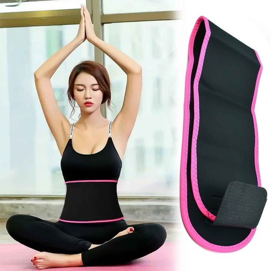 Neoprene Waist Trimmer Belt for Ab Training and Back Support for Men & Women