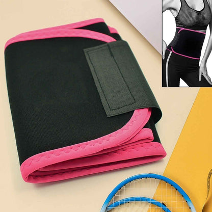 Neoprene Waist Trimmer Belt for Ab Training and Back Support for Men & Women