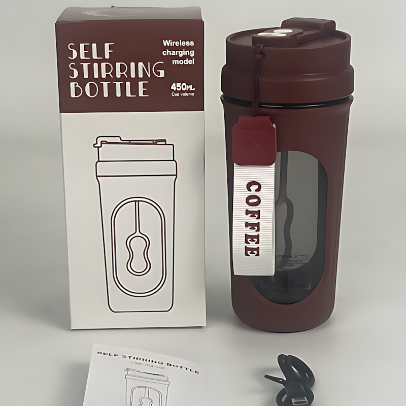 Portable Self Stirring Bottle
