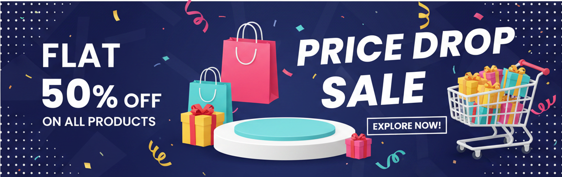 Price Drop Sale Banner - Desktop