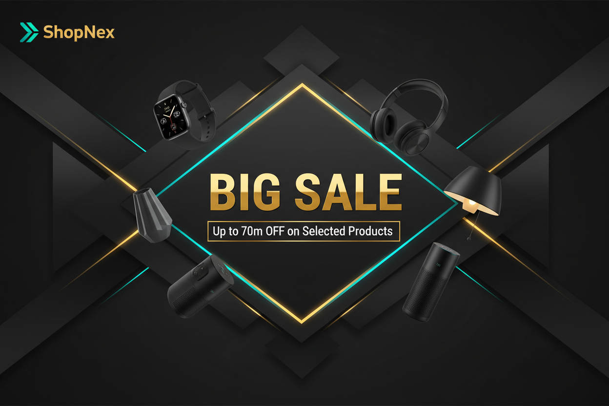 ShopNex Evergreen Sale Hero Banner